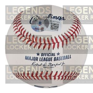 Ronald Acuña Jr. Signed Rawlings Baseball - Certificate of Authenticity